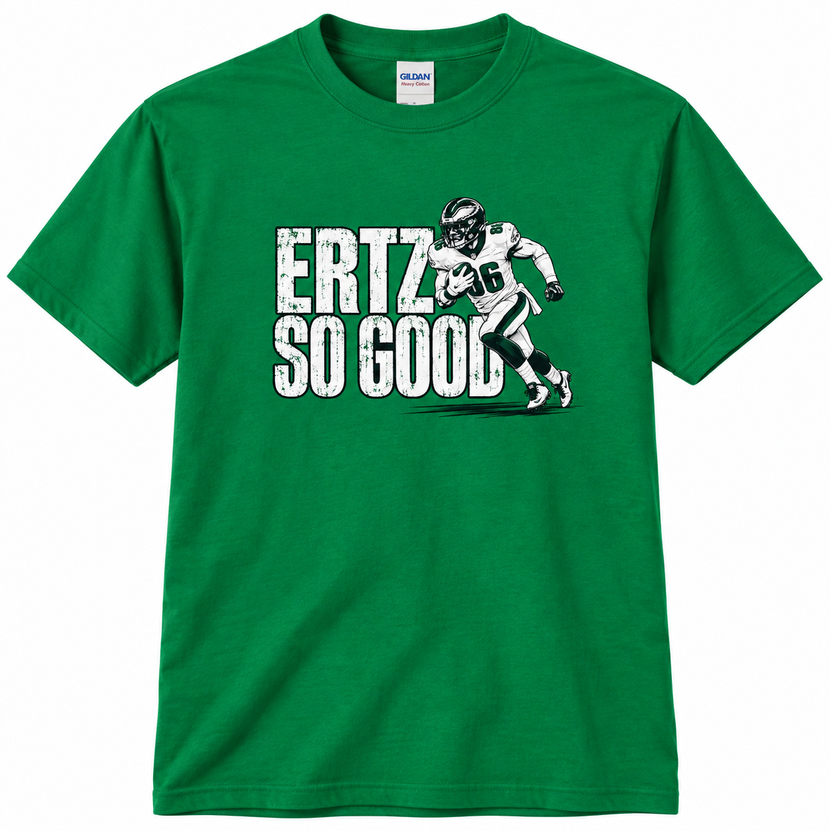 Ertz So Good Philadelphia Football Tee β Kelly Green