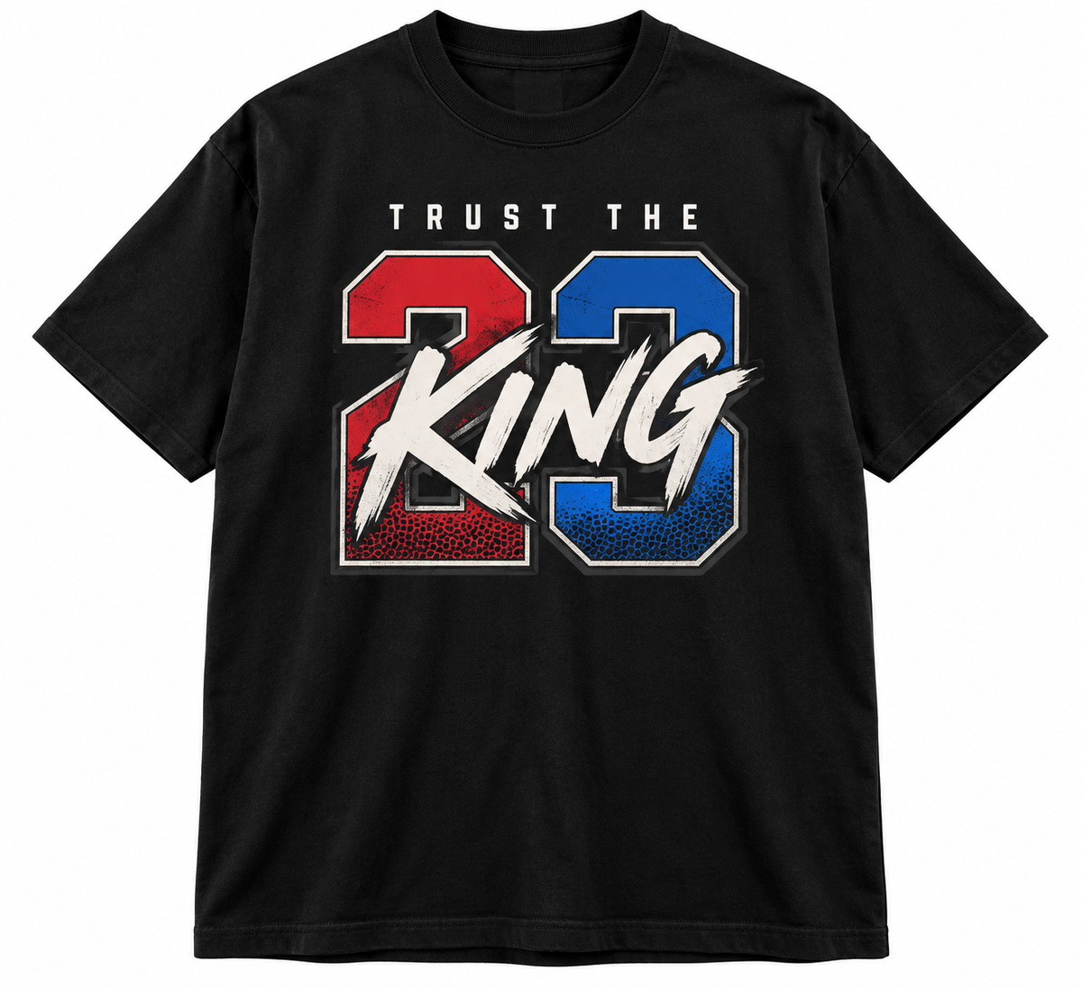 Trust the King 23 Sixers T-Shirt – Black