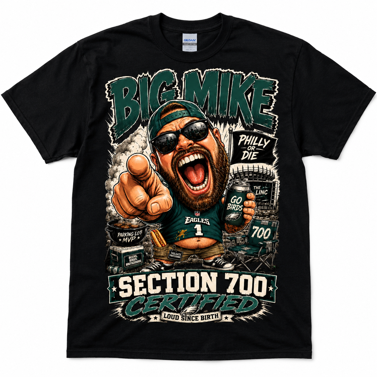 Turn Me Philly™ | Custom Philly Fan Shirt From Your Photo