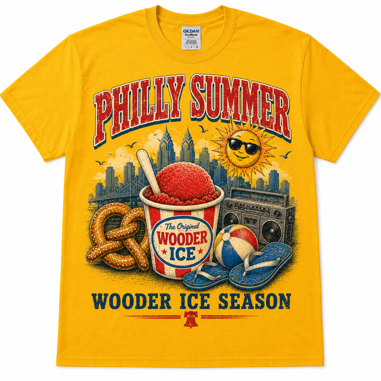 Philly Summer™ Wooder Ice Season Shirt | Vintage Philadelphia Summer Tee