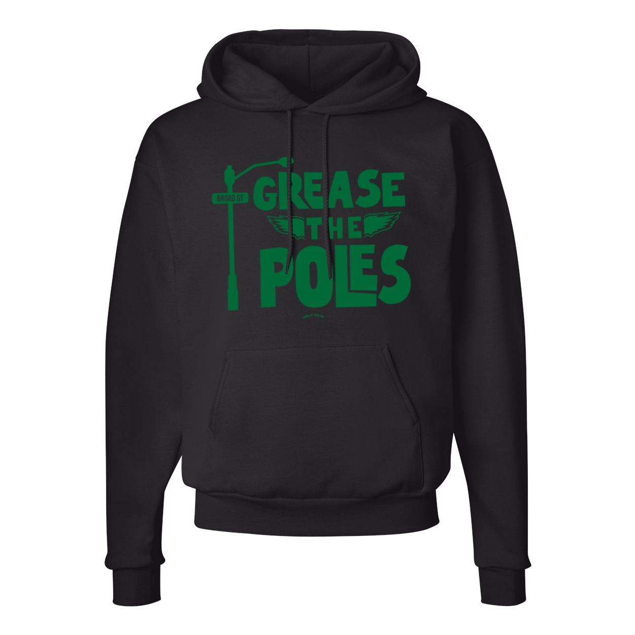 Grease The Poles Eagles Broad Street Hoodie
