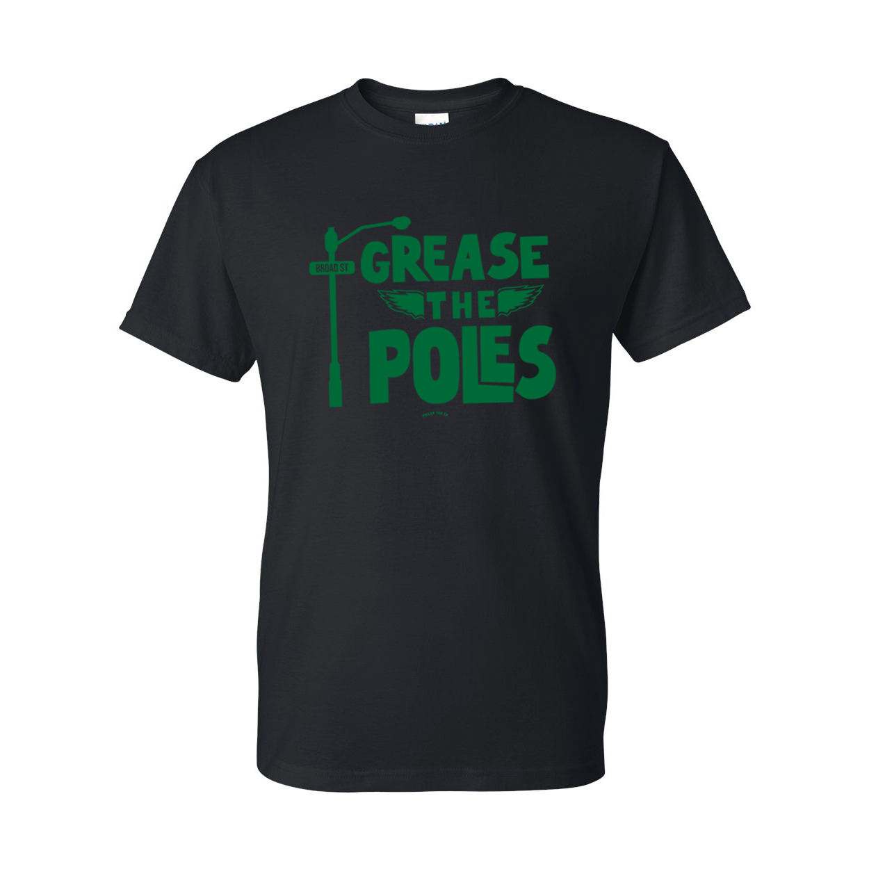 Grease The Poles Eagles Broad Street Tee