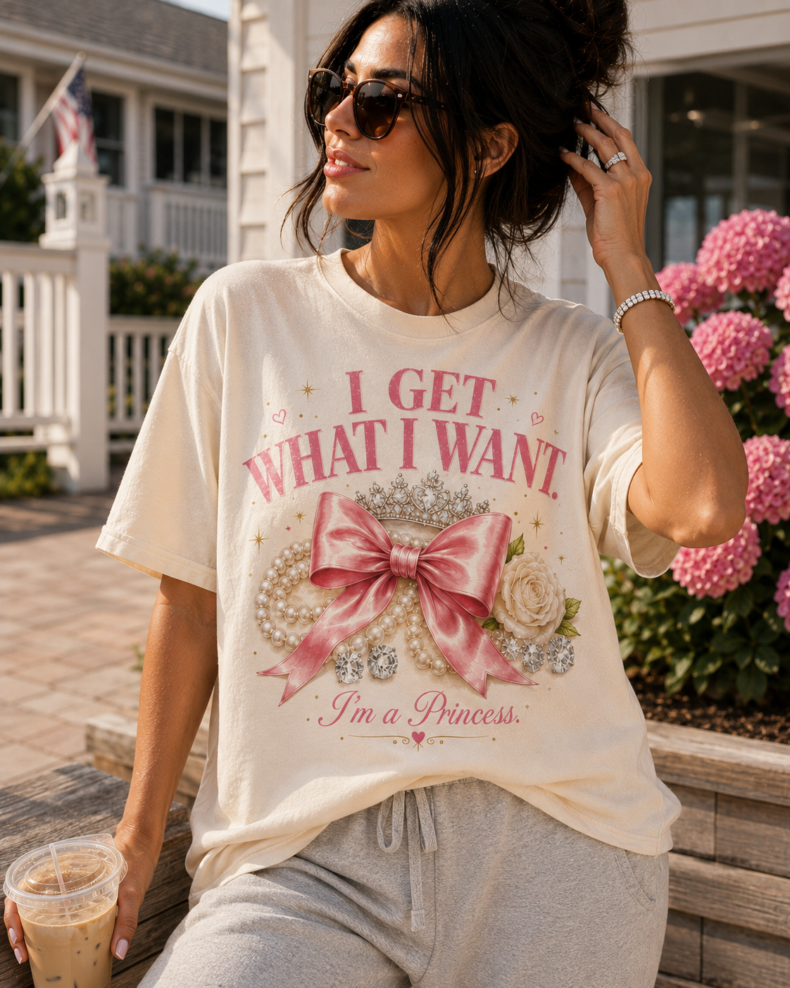 I Get What I Want. I’m A Princess.™ Women’s Graphic Tee