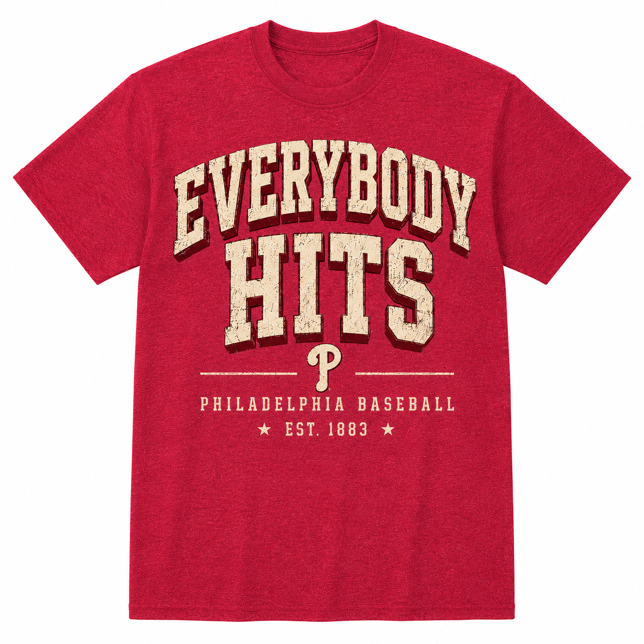 Everybody Hits Phillies Shirt | Vintage Philadelphia Phillies T-Shirt