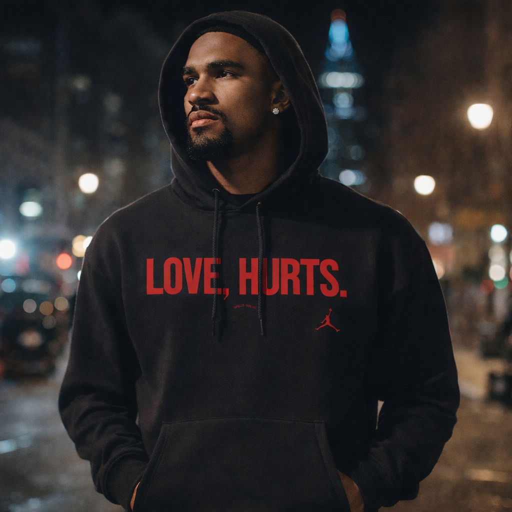 Love, Hurts Hoodie – The Philly Tee Co.