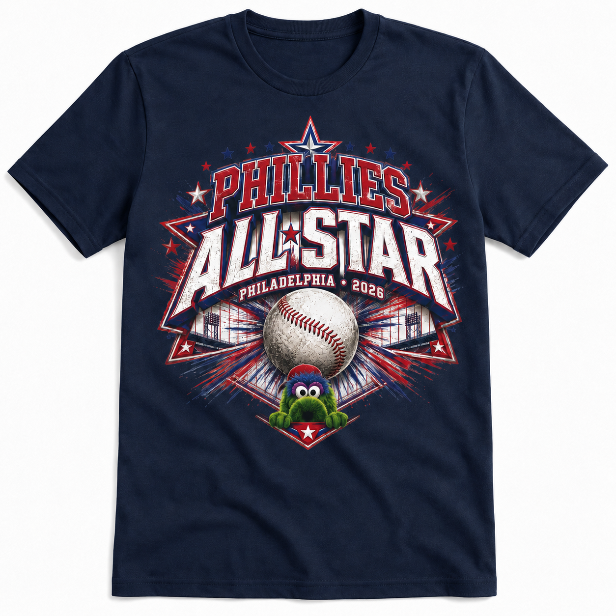 Philadelphia MLB 2026 All Star Phillies Commemorative Tee