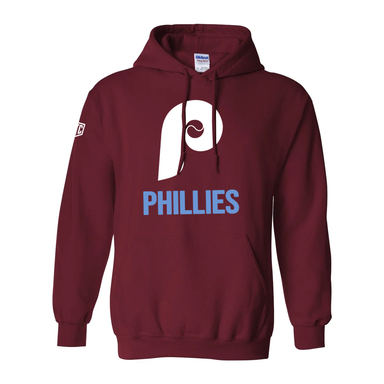 Philadelphia Phillies Maroon Pullover Hoodie – Classic Philly Baseball Fan Sweatshirt