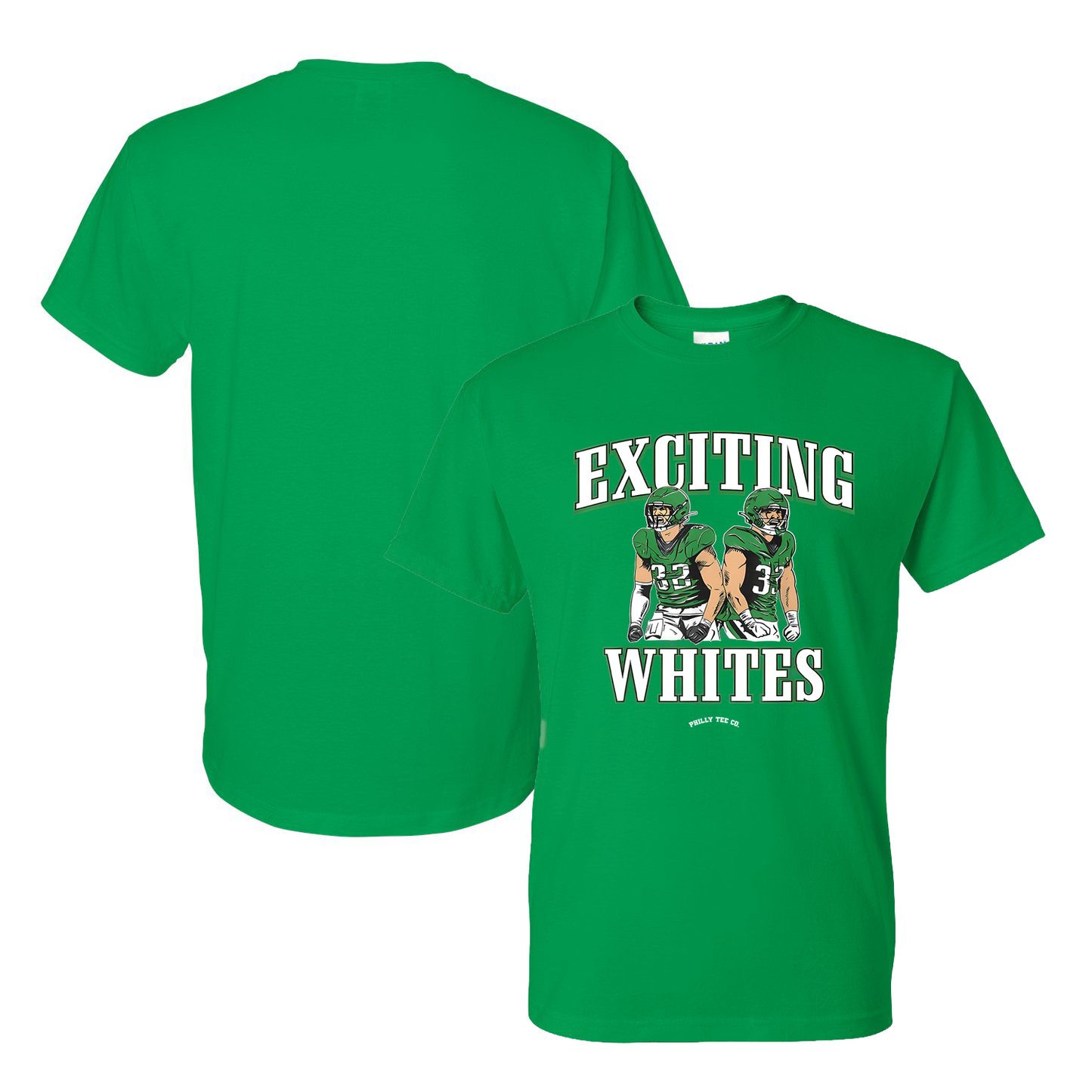 Eagles Cooper DeJean Exciting Whites 32 33 Tee