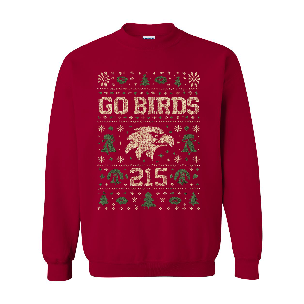 Go Birds Ugly Christmas Sweatshirt – Philly Football Holiday Knit Style | Limited Edition Christmas Drop