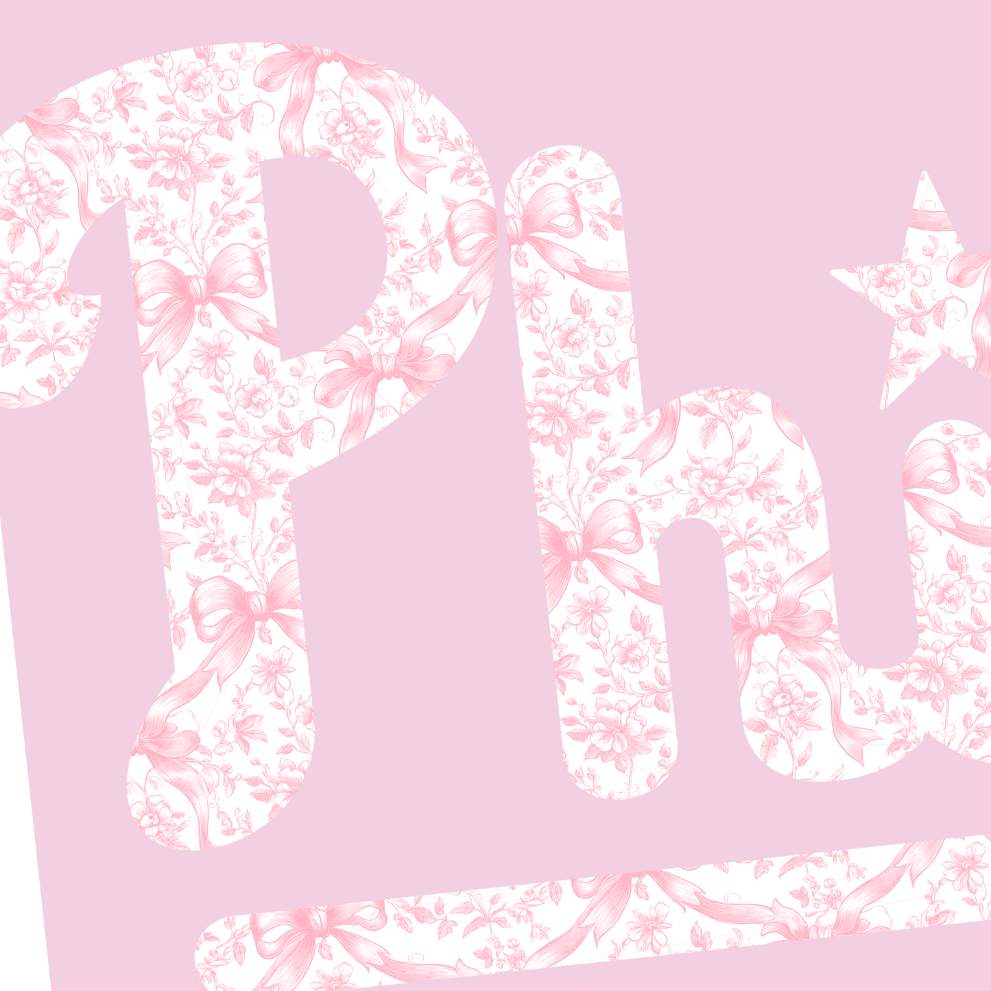 Coquette Bow Phillies P Tee