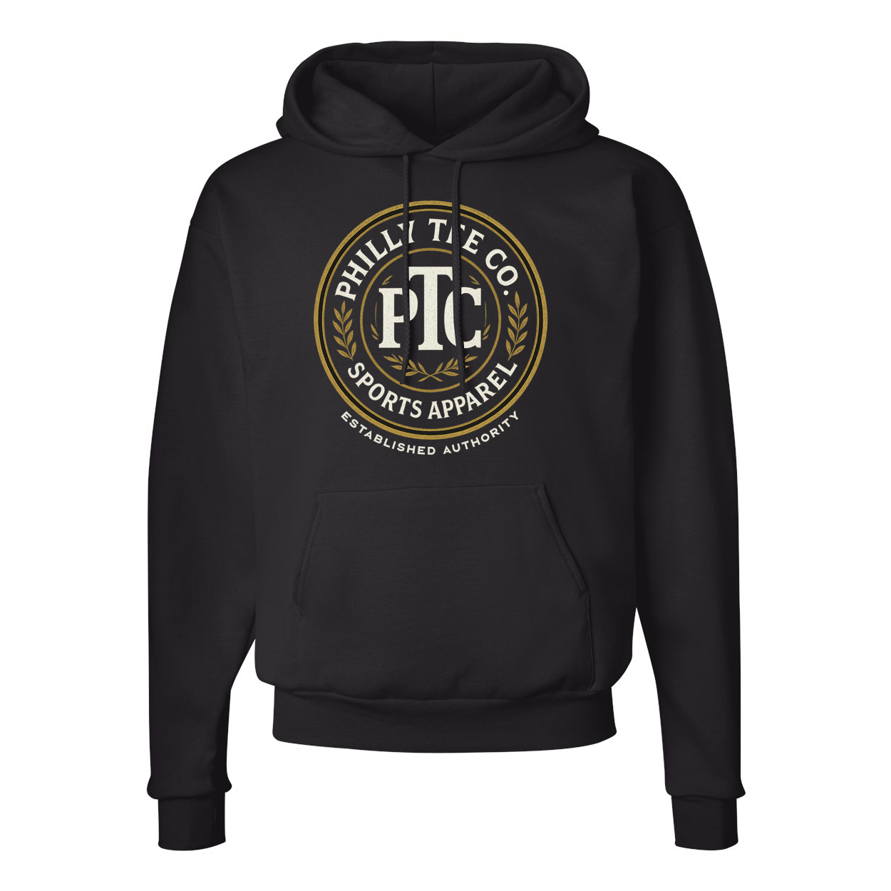 Philly Tee Co. Established Authority Hoodie | Premium Philadelphia Sports Apparel