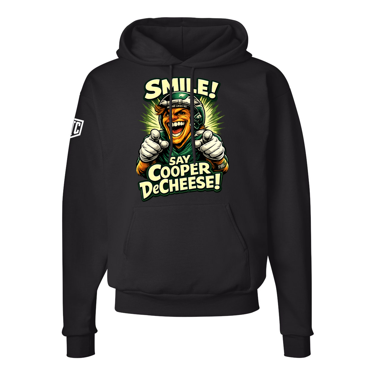 Smile. Say Cooper DeCheese Hoodie | Cooper DeJean Philly Football Fan Hoodie