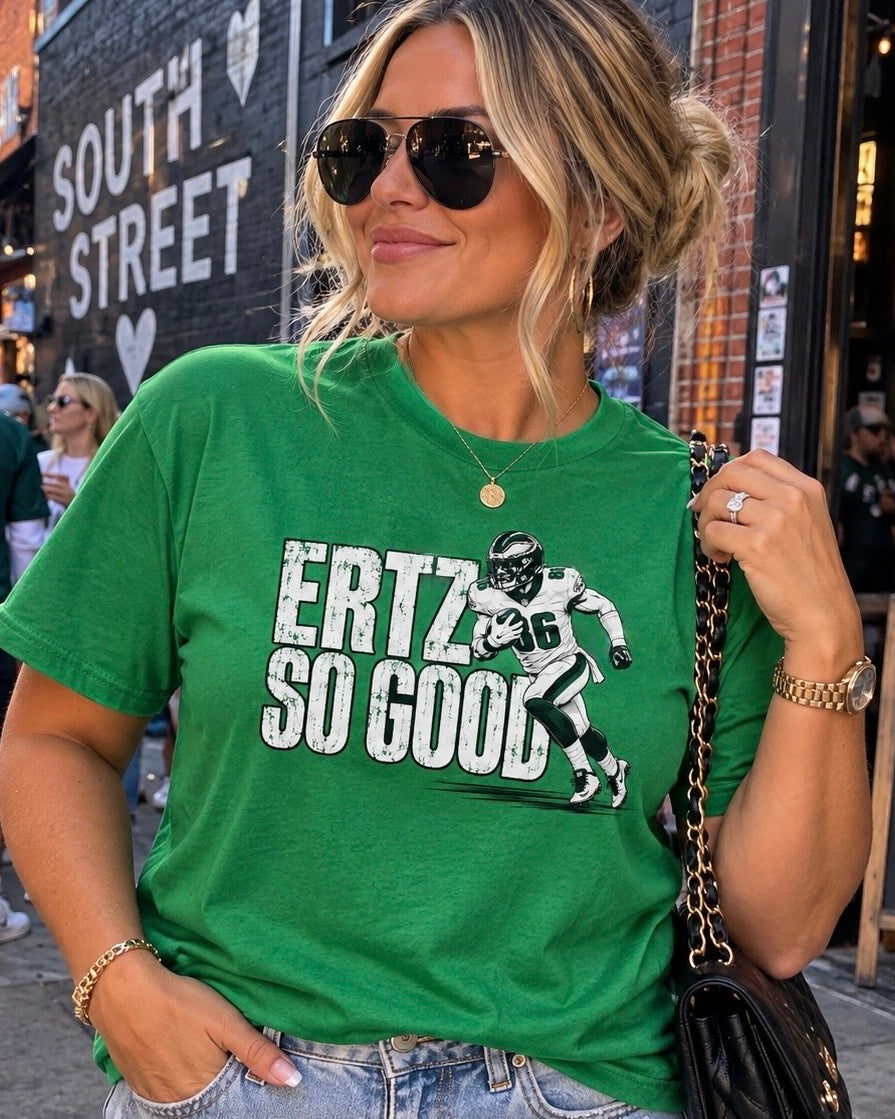 Ertz So Good Philadelphia Football Tee – Kelly Green