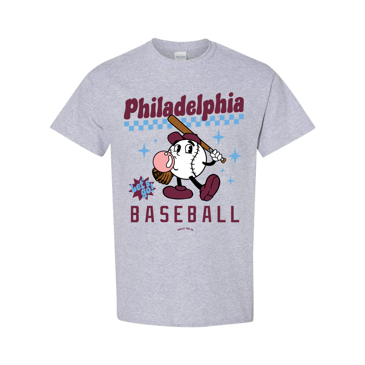 Vintage Style Philadelphia Baseball Tee
