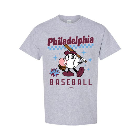 Vintage Style Philadelphia Baseball Tee