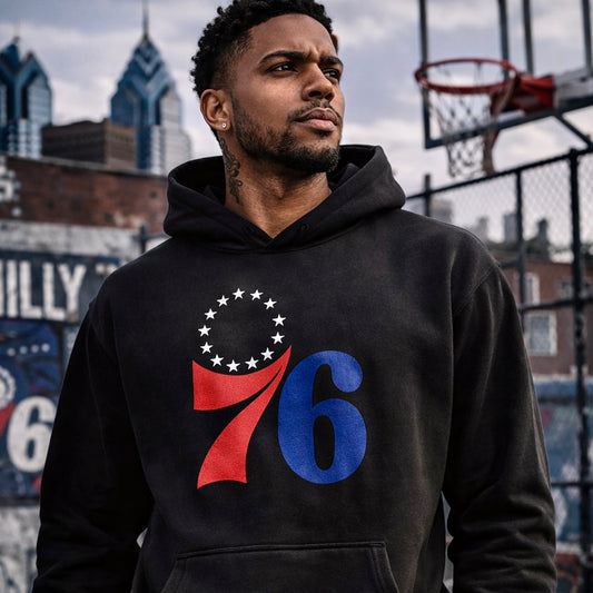 Philadelphia 76ers Seven Six Hoodie – Seventy Six Sixers Streetwear