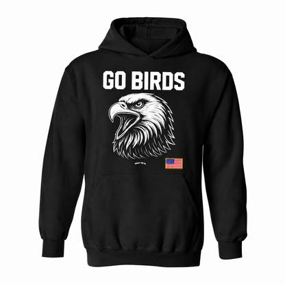 Go Birds Philadelphia Eagles Military Hoodie v2