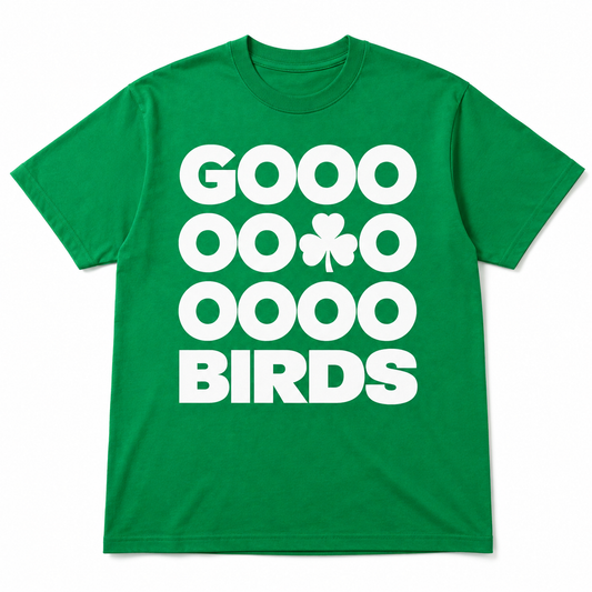 GOOO BIRDS Shamrock Tee