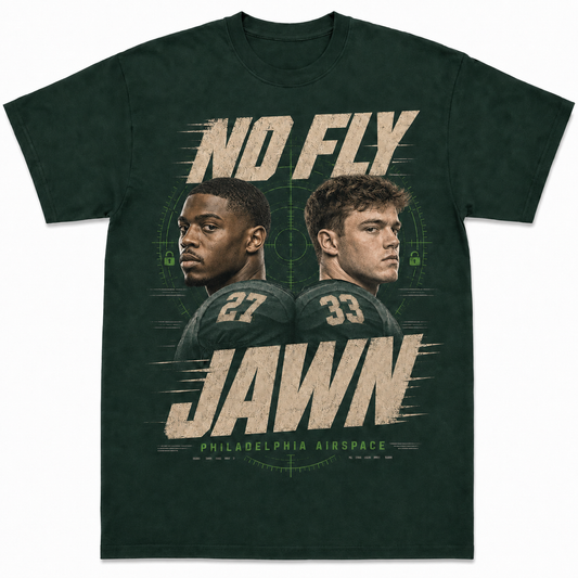 No Fly Jawn Tee – Philadelphia Defensive Backs Shirt