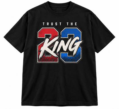 Trust the King 23 Sixers T-Shirt – Black