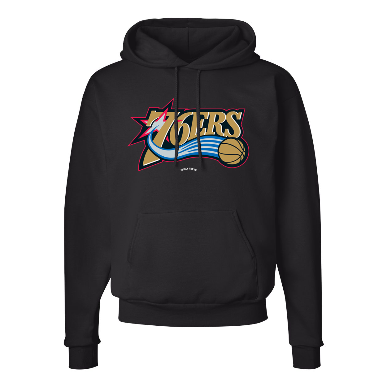 Philadelphia 76ers Sixers Basketball Vintage Hoodie