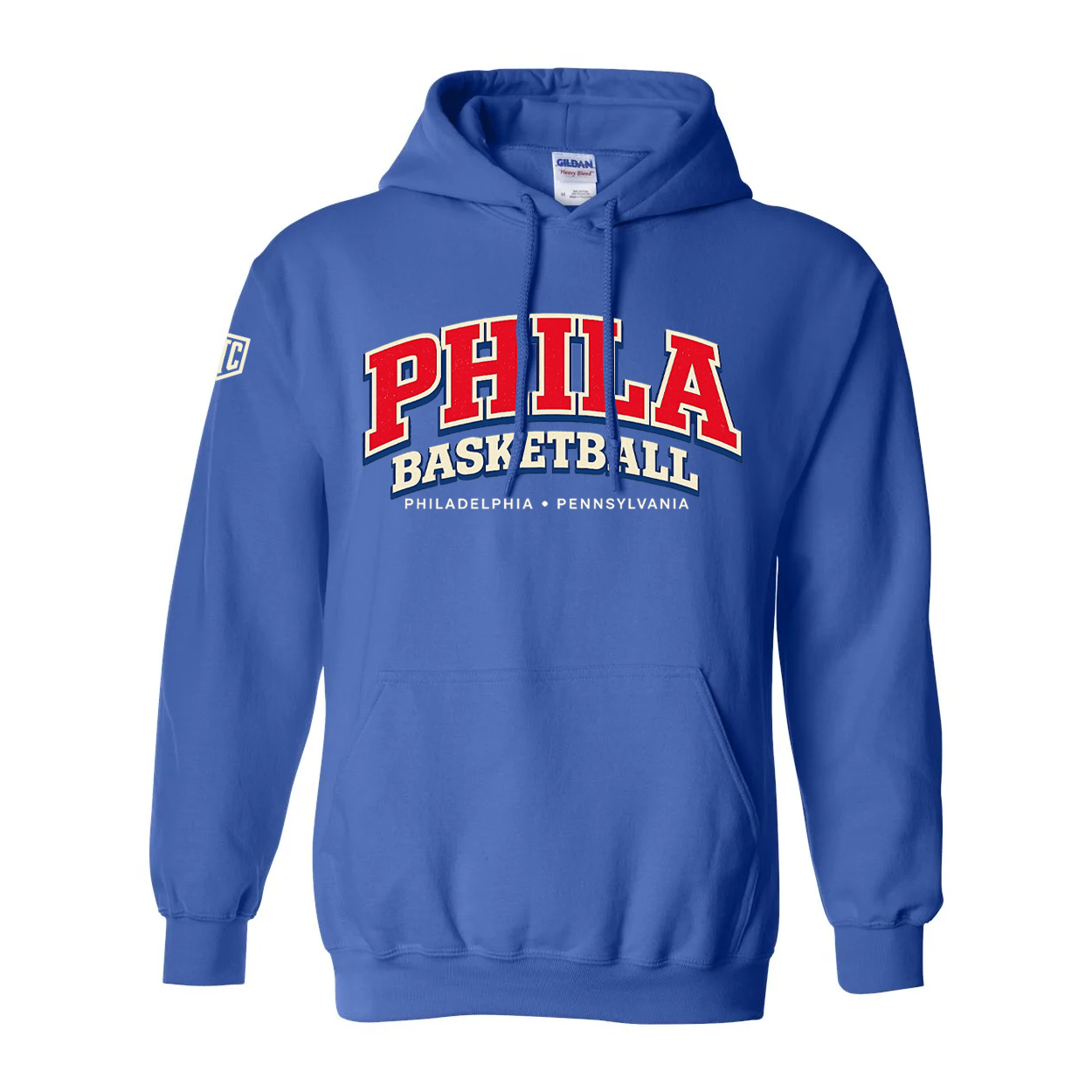 Philadelphia 76ers Hoodie – PHILA Basketball Hoodie | Sixers Hoodie, Philly Basketball Sweatshirt, Royal Blue Hoodie