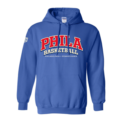 Philadelphia 76ers Hoodie – PHILA Basketball Hoodie | Sixers Hoodie, Philly Basketball Sweatshirt, Royal Blue Hoodie
