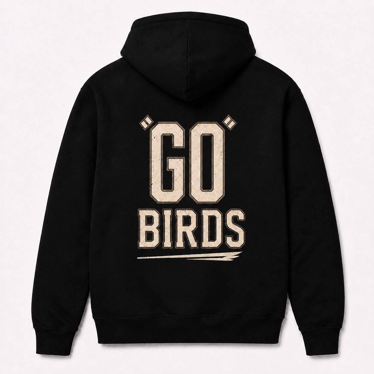 Greased Flightning Couples Eagles Hoodie Set – Go Birds & Green Ladies