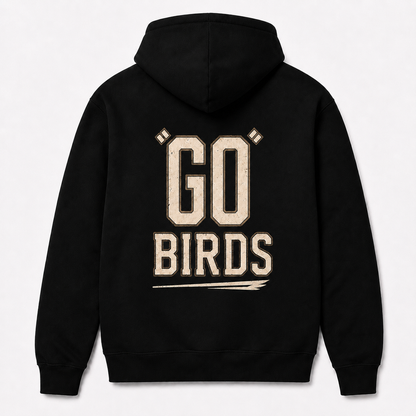 Greased Flightning Couples Eagles Hoodie Set – Go Birds & Green Ladies