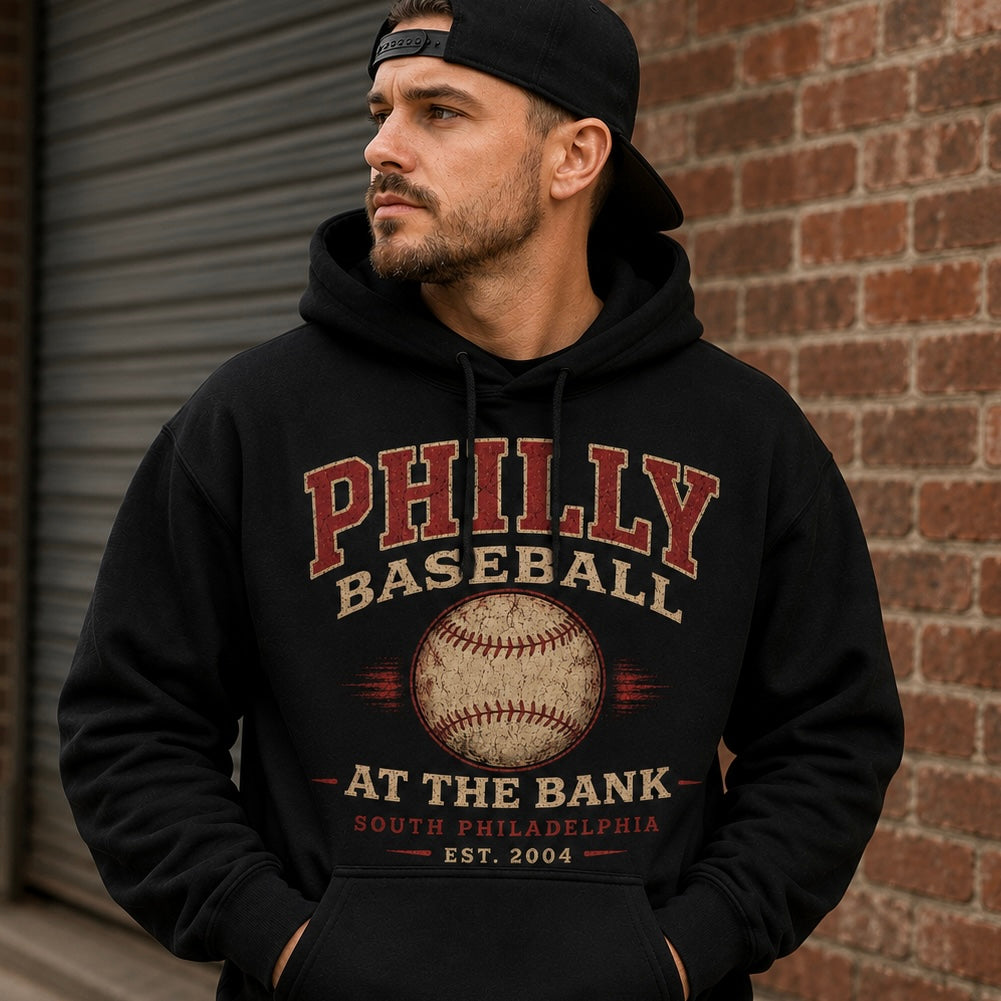 Vintage Phillies Hoodie | Retro Philadelphia Baseball Hoodie