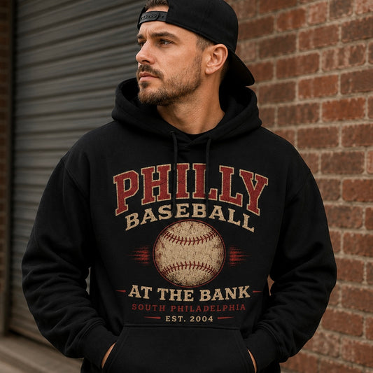 Vintage Phillies Hoodie | Retro Philadelphia Baseball Hoodie