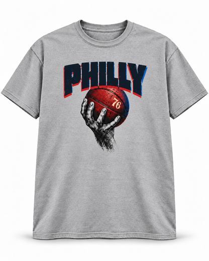 Philly Grip 76 Sixers T-Shirt – Sports Grey