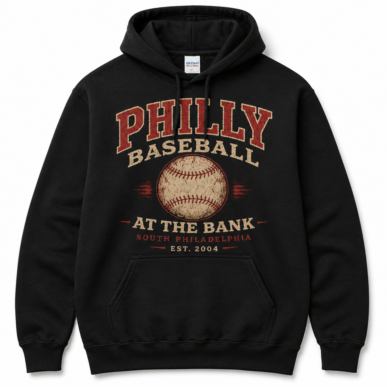 Vintage Phillies Hoodie | Retro Philadelphia Baseball Hoodie