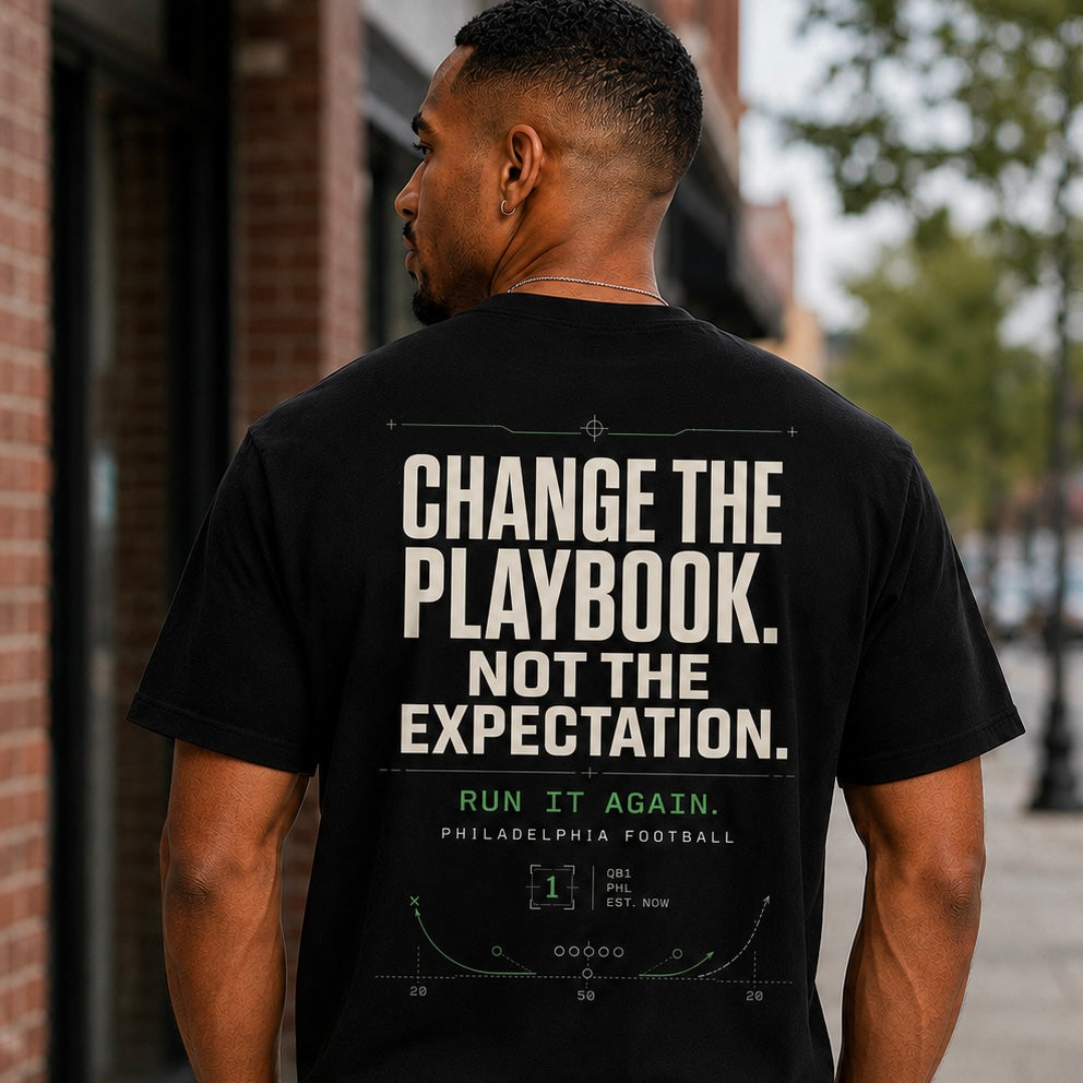 Jalen Hurts Six Systems One Standard Philadelphia Football Tee