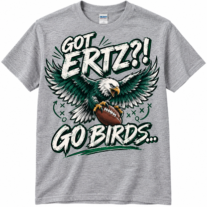 Got Ertz? Go Birds Zach Ertz Eagles T-Shirt – Sports Grey