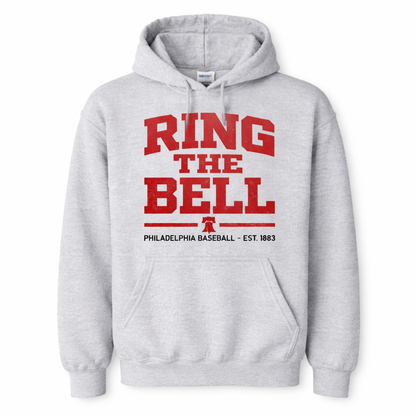 Ring The Bell Philadelphia Phillies Hoodie – Vintage Phillies Fan Hoodie | Philadelphia Baseball Sweatshirt