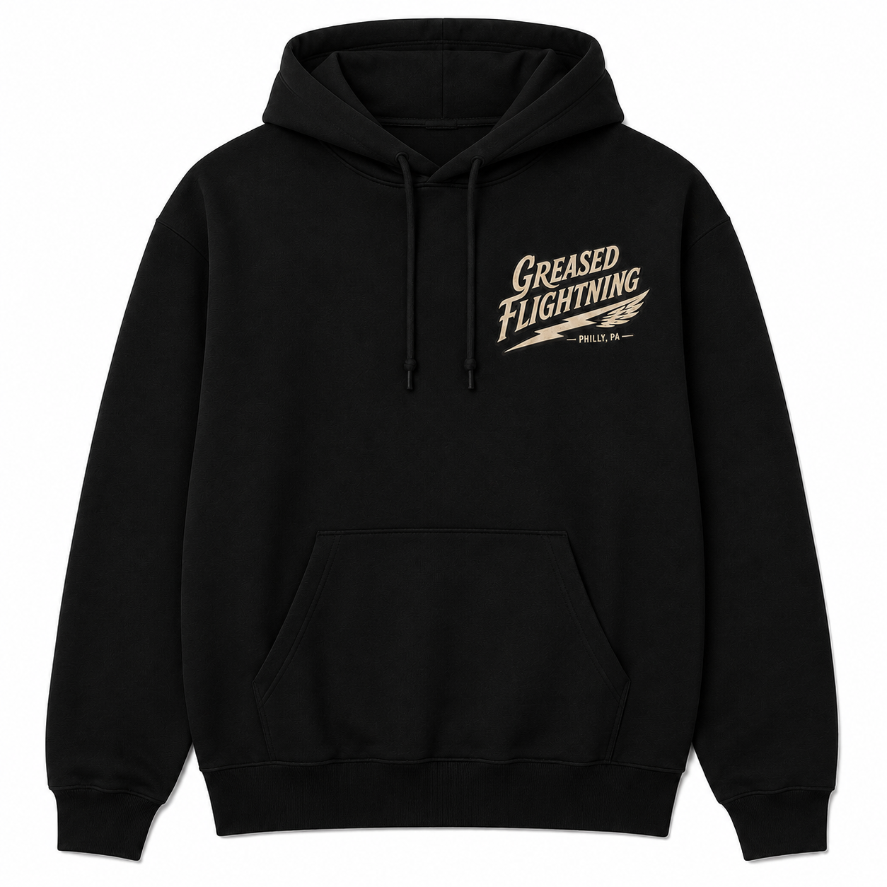 Greased Flightning Couples Eagles Hoodie Set – Go Birds & Green Ladies