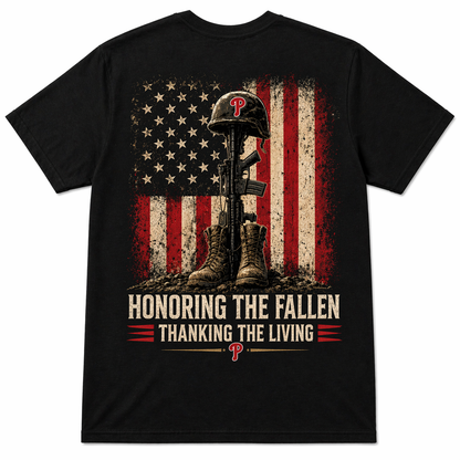 Philadelphia Phillies Armed Forces Day T-Shirt – Military Tribute Tee, Honor Service & Veterans Gift, USA Patriotic Shirt