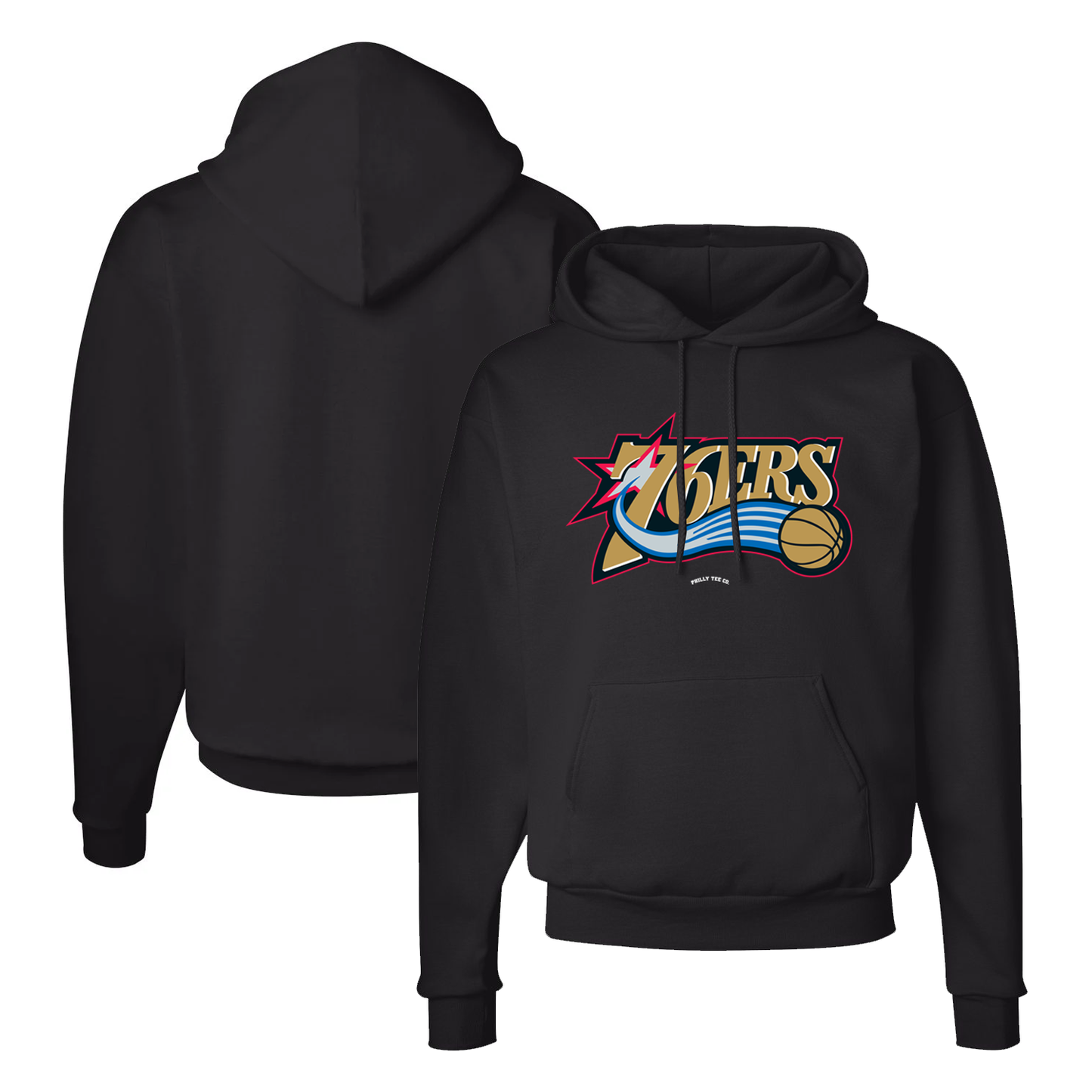 Philadelphia 76ers Sixers Basketball Vintage Hoodie