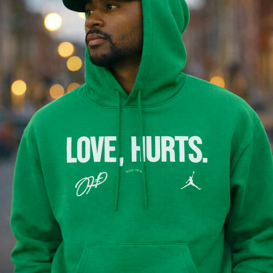 Kelly Green Love, Hurts Hoodie (Limited Edition Signed Print)