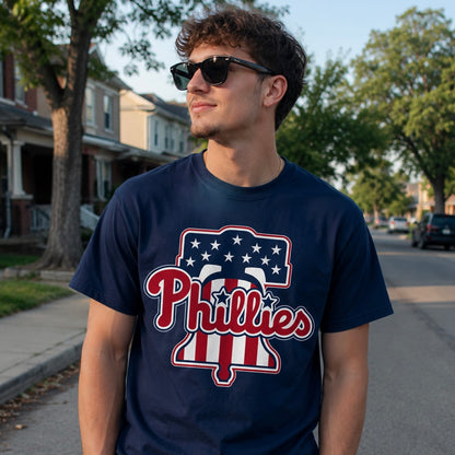Phillies Liberty Bell Patriotic T-Shirt – Limited Edition 250th Anniversary