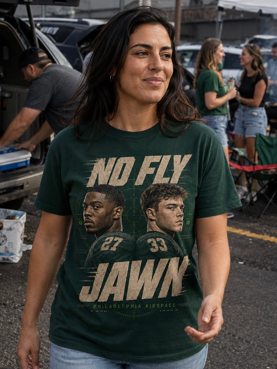 No Fly Jawn Tee – Philadelphia Defensive Backs Shirt