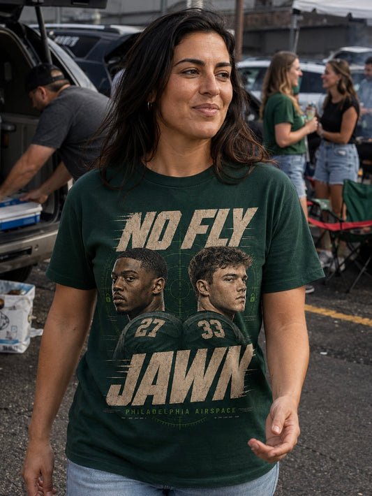 No Fly Jawn Tee – Philadelphia Defensive Backs Shirt