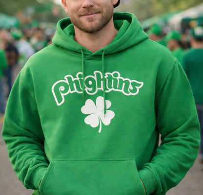 Phightins Shamrock Hoodie – Philadelphia Phillies St Patrick’s Day Irish Green Phillies Hoodie