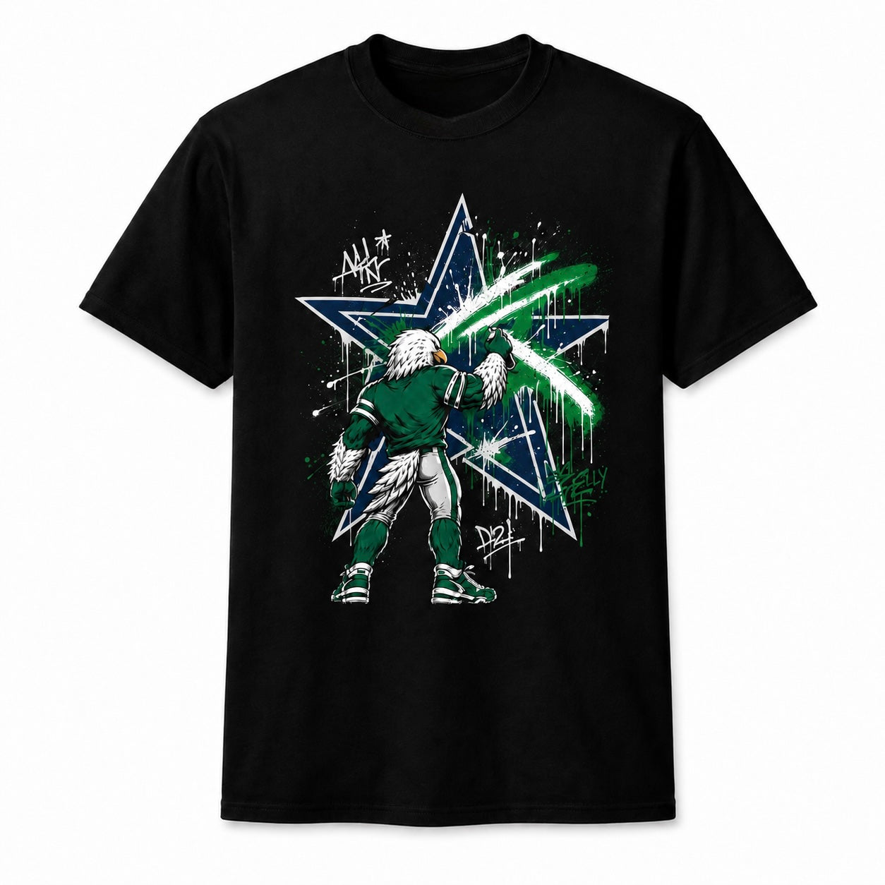 FCK Dallas Graffiti Rivalry Tee – Philadelphia Football Shirt