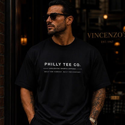Philly Tee Co. Exclusive Sports Apparel Black Tee