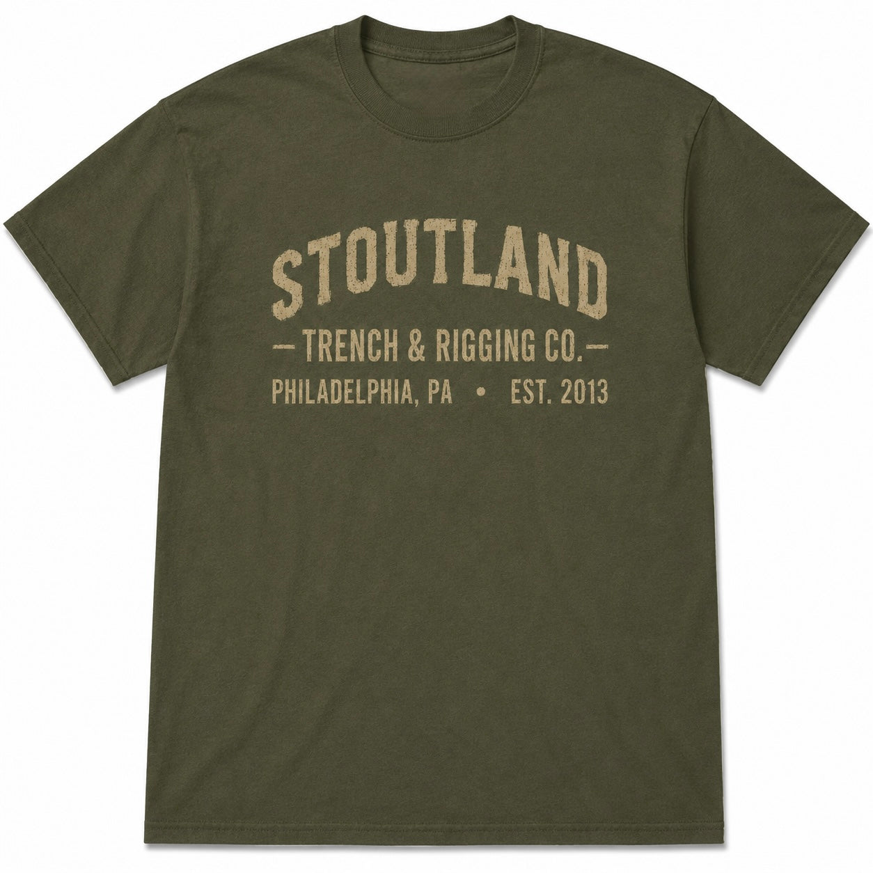 Stoutland Heritage Trench & Rigging Co. Philly Football Tee
