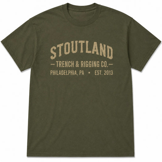 Stoutland Heritage Trench & Rigging Co. Philly Football Tee