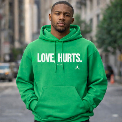 Kelly Green Love, Hurts Hoodie