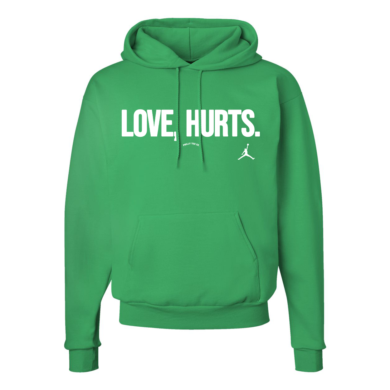 Kelly Green Love, Hurts Hoodie